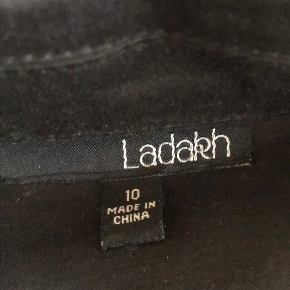 Black Tea-length Dress by Ladakh - Picture 6 of 6